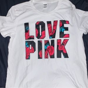 VS PINK Rose Collection Lounge Tee